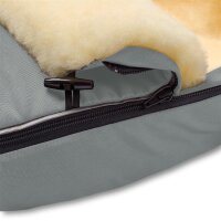 POLARIS für Bugaboo, CYBEX, Joolz silbergrau